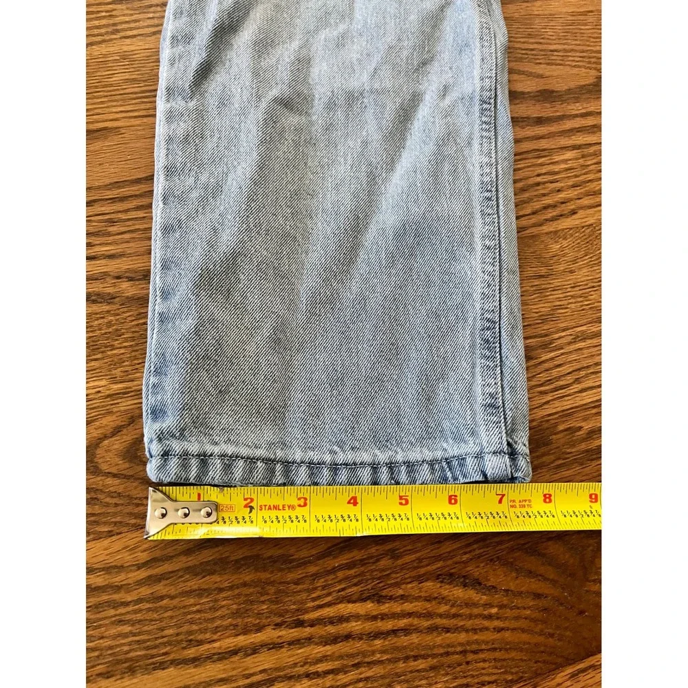 Levis SilverTab Loose Distressed Light Wash Jeans Mens W30 L30 Baggy Denim